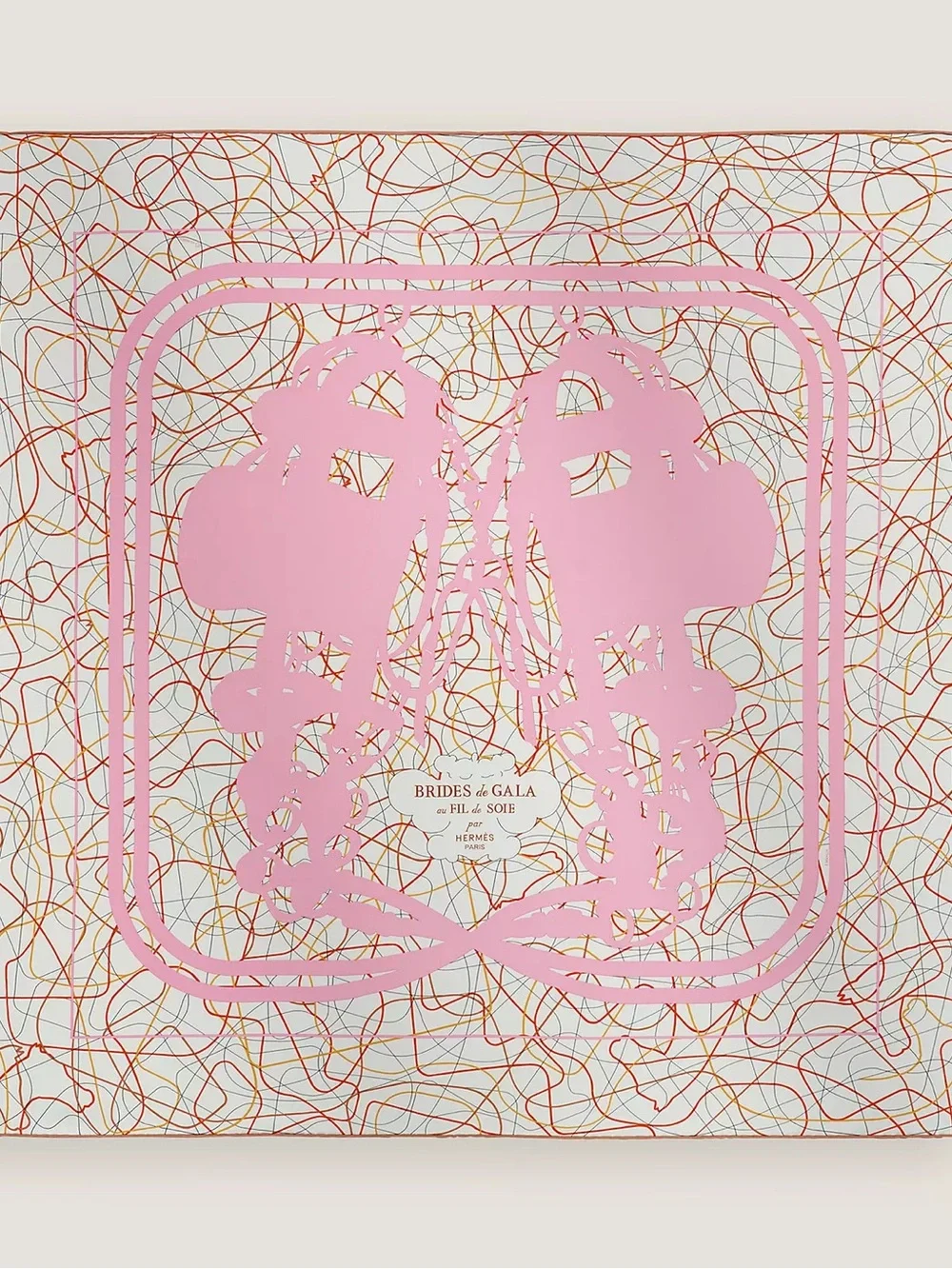 Hermes Brides de Gala au Fil de Soie scarf 90